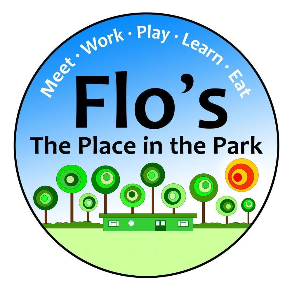 Flo's The Place in the Park logo