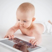 Screen time for babies and toddlers