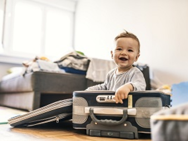 Travel Abroad with a Toddler: How to Pack Light